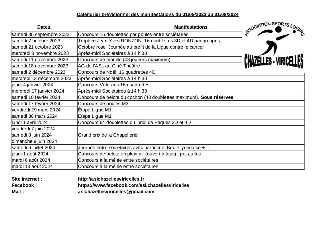 Manifestations asl 2023 2024